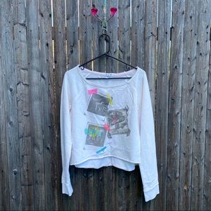 Aeropostale NYC Crop Sweater